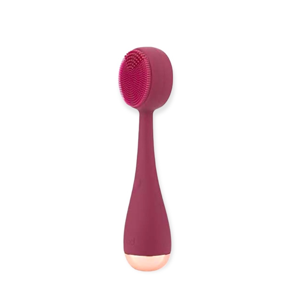NEW PMD Clean Smart Facial Cleansing Device in Berry with Rose Gold Finish 4001
